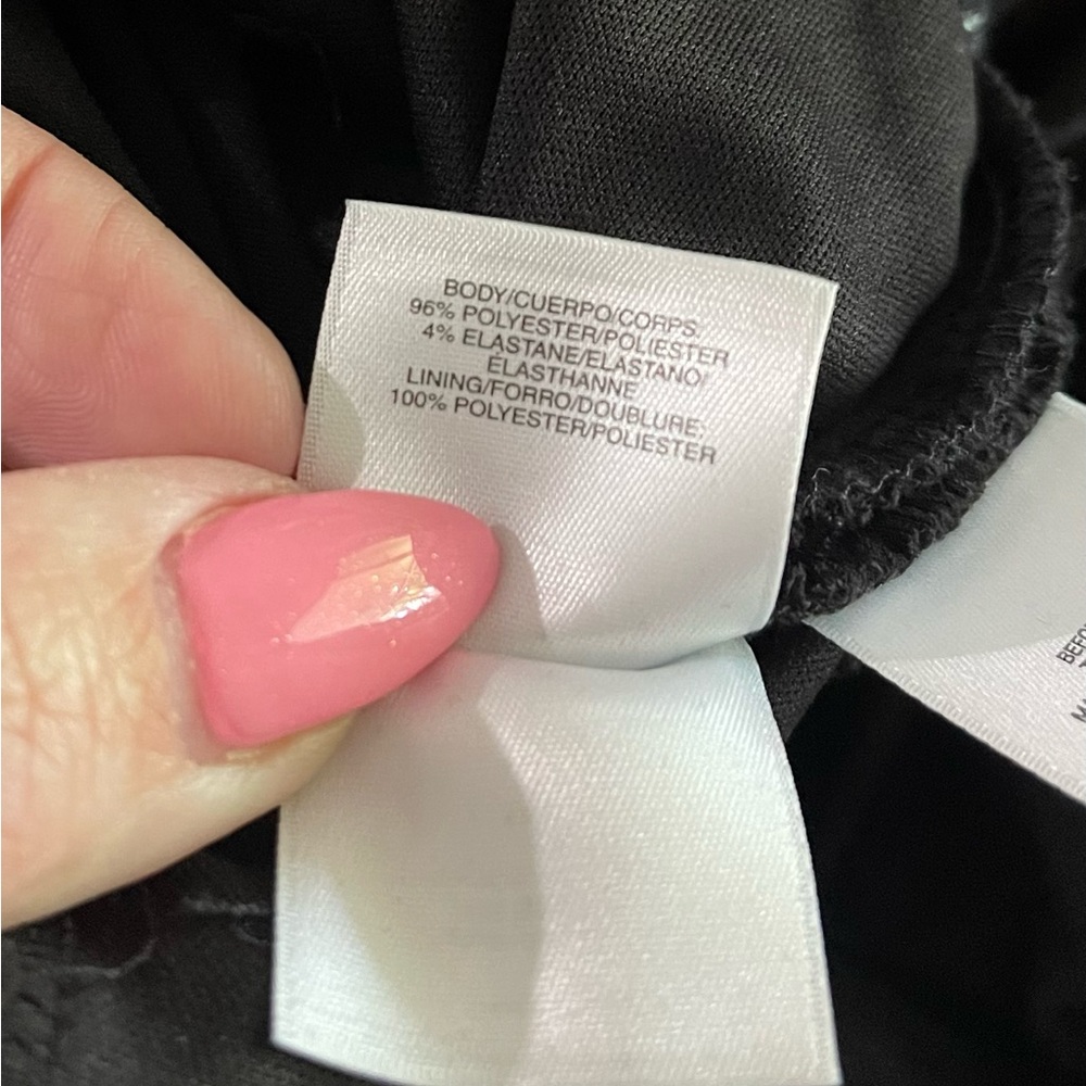 NWT Little Black Dress by Anne Klein Sz 6 Summer LBD Formal Event Party Resort - Picture 10 of 12